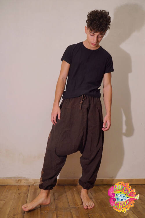 braka-pantelona unisex kafe