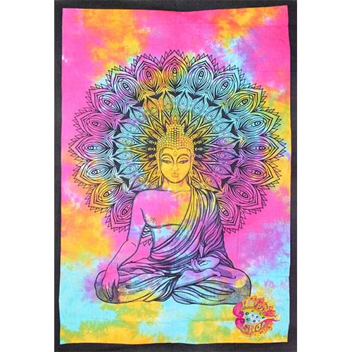 Pano toixou-rixtari mandala tie-dye