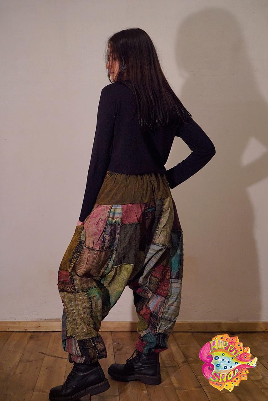 vraka-pantelona patchwork