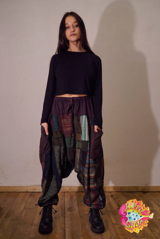 vraka-pantelona patchwork
