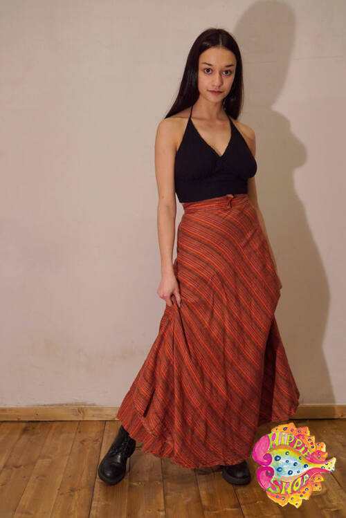 fousta wrap around petroplymenh keramidi