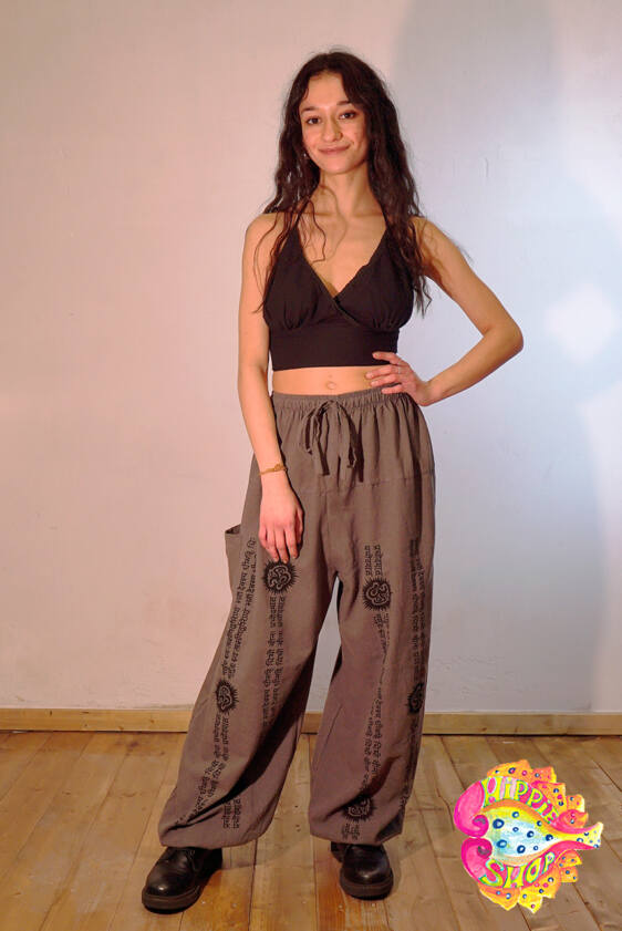 Σαλβάρι-Παντελόνα γκρι