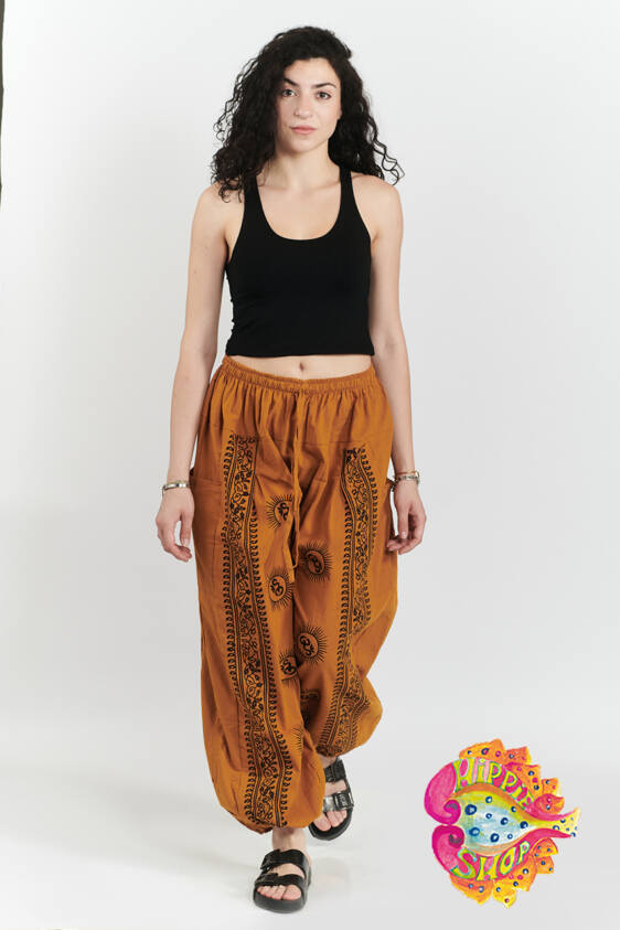 Σαλβάρι-Παντελόνι κίτρινο