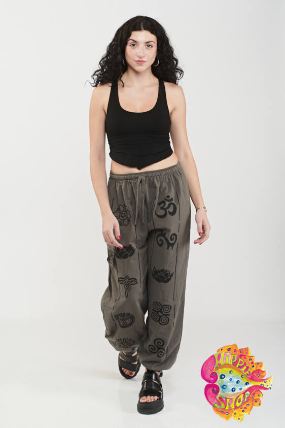 Σαλβάρι-Παντελόνα γκρι