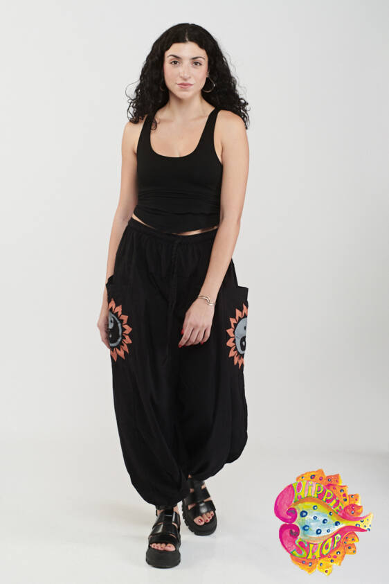 Σαλβάρι-Παντελόνα μαύρο