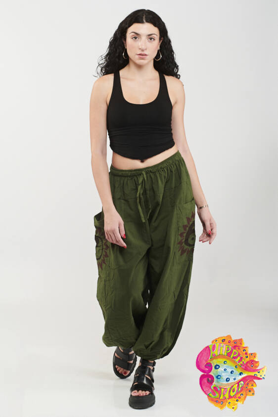 Σαλβάρι-Παντελόνα πράσινο