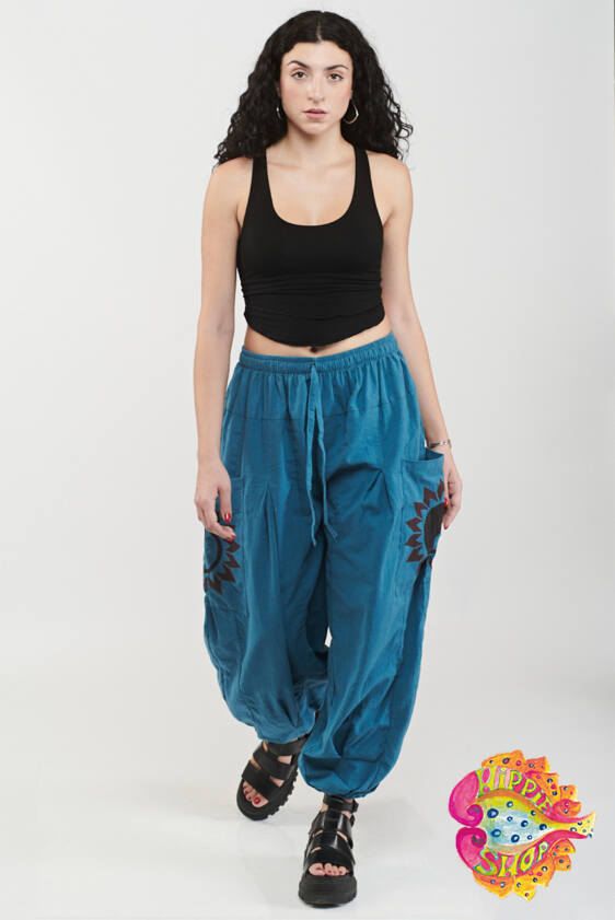 Σαλβάρι-Παντελόνα μπλε