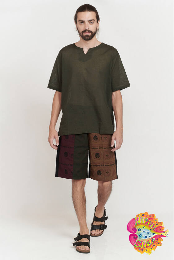 Βερμούδα unisex πολύχρωμη