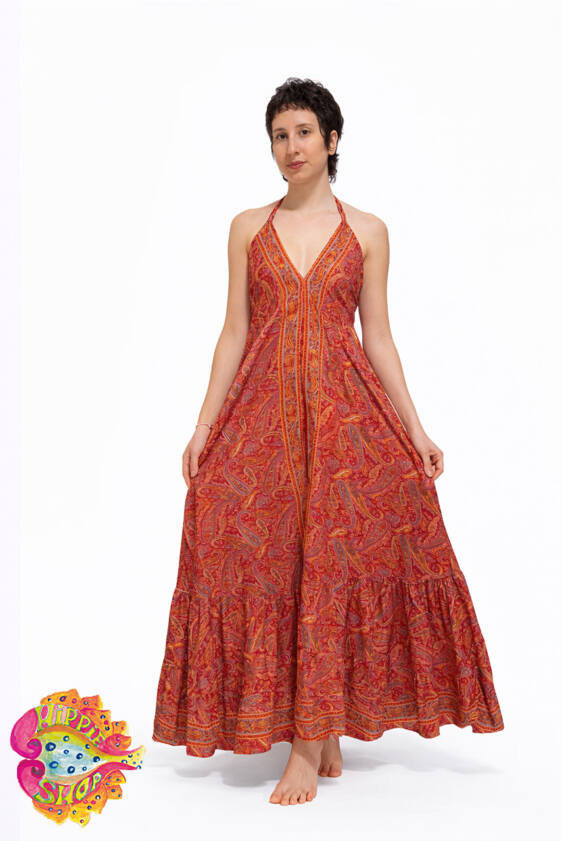 Φόρεμα μακρύ κόκκινο.